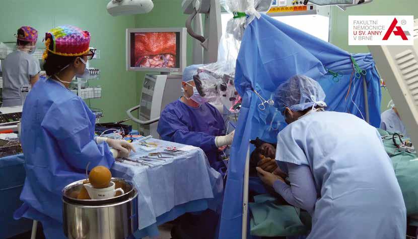 Představujeme Neurochirurgickou kliniku Fakultní nemocnice u sv. Anny v Brně a LF MU MEDICÍNA Neurochirurgické pracoviště ve Fakultní nemocnici u sv. Anny v Brně bylo založeno v roce 1947 při I.