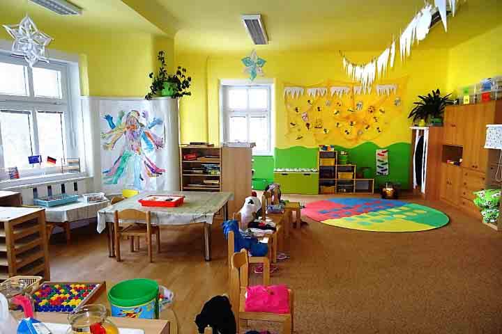 Ostatní třídy máme rovnané dle věku dětí, do pracoviště v Sokolí už