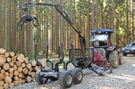 ANO Vhodné hydraulické ruky: dosah 4,2 m - Vahva Jussi 420 Volitelné příslušenství: plně