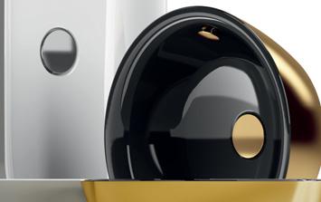 Catalano experimentation on precious fi nishes has lead to the development of an exclusive production process for applying a skin of