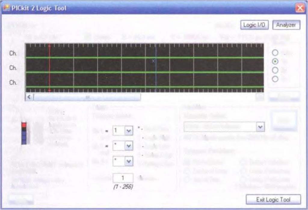 Logic Tool - Analyzer Logický analyzátor je vermi vhodný nástroj na zistovanie priebehov neznámych pravouhlých signálov.