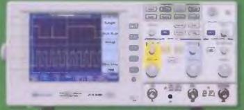 osciloskop - DC-250 MHz; 100MSais - 2mWdil-5V/dil; ms-10s1dil FFT, barevný displej, Readout