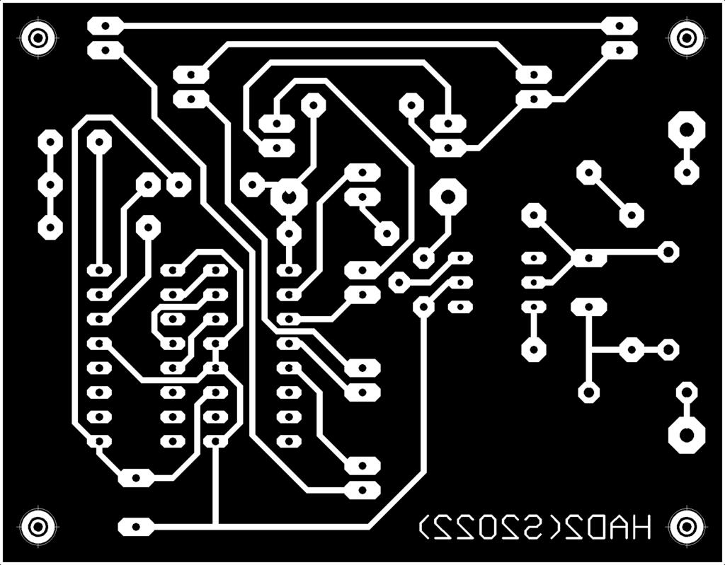 5. Schéma zapojení hada s 10 LED do