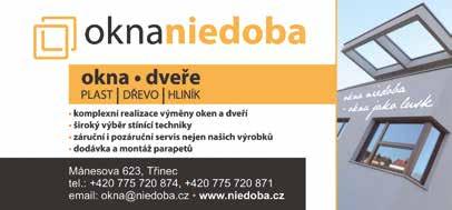 března Časopis s programy 50 televizních stanic vložený dovnitř novin TŘINECKÝ TRZYNIECKI INZERCE Středa 17.