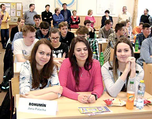 10 AKTUALITY POLITIKA BOHUMÍNSKÉ MĚSTSKÉ NOVINY Krajské kolo dějepisné soutěže Ve středu 8. dubna proběhlo na Gymnáziu Františka Živného krajské kolo mezinárodní dějepisné soutěže studentů gymnázií.