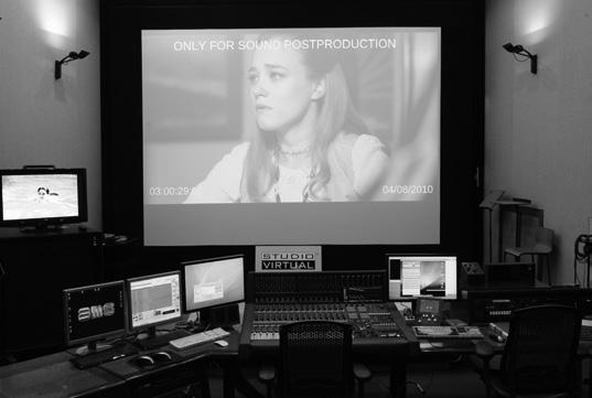 STUDIO VIRTUAL je schopno poskytnout komplexní zvukové zpracování celovečerního filmu.