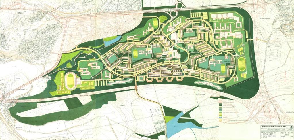 S rozšířením sídliště Černý Most I se při zadání projektu vůbec nepočítalo.