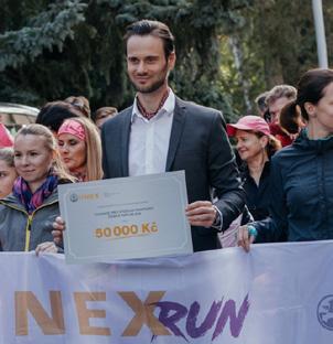 AKTIVITY NADACE V ROCE 2019 9 UNEX Run Dne 3.10.2019 doslova proběhl projekt UNEX Run, jenž je tradičním vytrvalostním během zaměstnanců uničovské společnosti UNEX, a.s. Sami zaměstnanci každoročně rozhodují, jaký veřejně-prospěšný účel jejich zaměstnavatel každoročně podpoří.