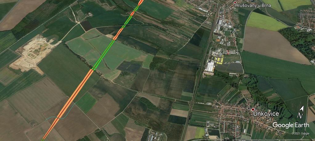 VRT Modřice Šakvice Pracovní výstup ze studie proveditelnosti Správa železnic, státní organizace