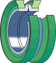 14.1.3 Mechanické těsnění Mechanické těsnění (Obr. 47) je typ těsnění, jež je vhodné použít v náročných provozních podmínkách, avšak při malých obvodových rychlostech.