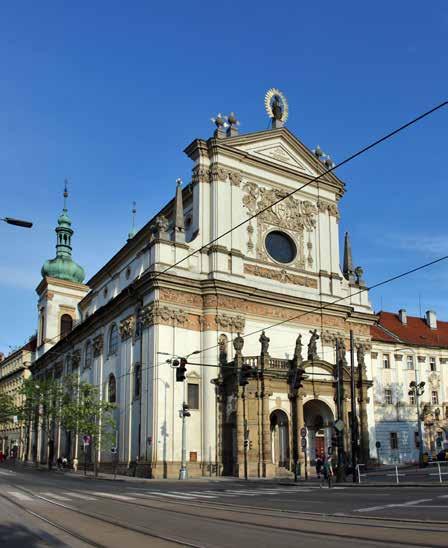 Kostel sv. Ignáce Busta sv. Ludmily na klenbě Jedno malé vyobrazení sv. Ludmily najdeme i v kostele sv. Ignáce na Karlově náměstí.