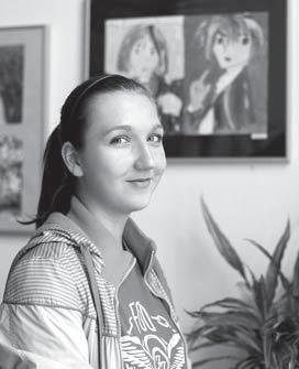 Maluji takzvanou opačnou kresbou, čili bílou pastelkou na černý papír. Vzorem mi jsou většinou fotografie.