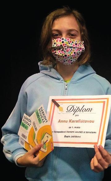 Karafiátová. Druhé místo obsadila Denisa Rückerová. Anna Fifková skončila na třetím místě.