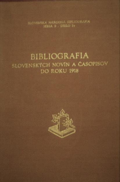 Cesta retrospektívnej bibliografie v Štátnej vedeckej knižnici v Košiciach Obr. č.