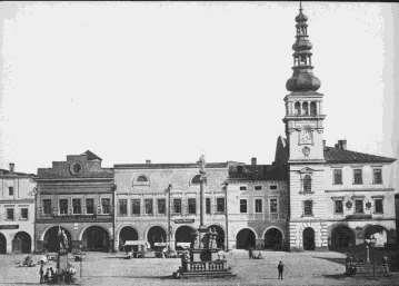 Obr. č. 3 Masarykovo náměstí, 1880 1890.