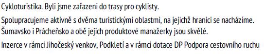 Pokud jste v předchozí otázce odpověděl/a NE - uveďte důvod.