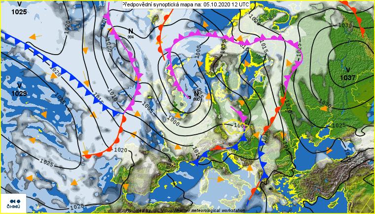 mapy přírodních jevů meteorologická mapa http://portal.