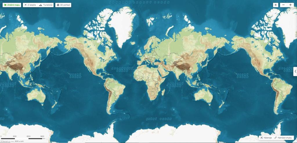 cz Mapové servery (elektronické verze map) umožňují zobrazit mapy různých
