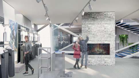 Vybavení prodejny a digitální řešení realizuje architektonická kancelář blocher partners společnosti umdasch The Store Makers.