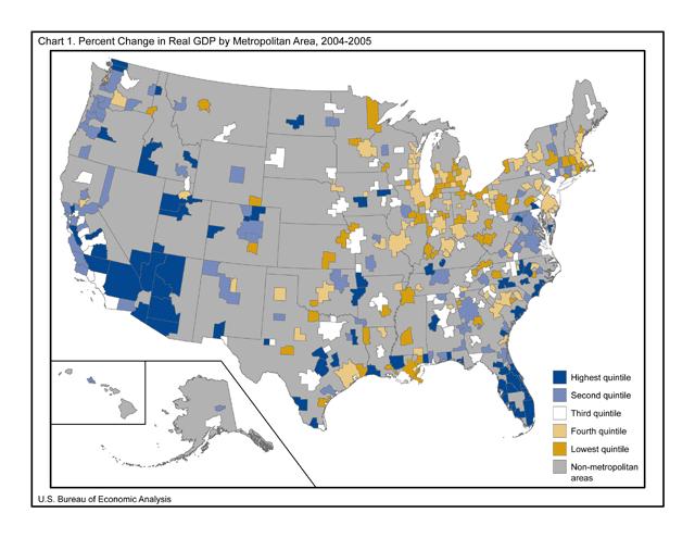 Odvětví produkující zboží jako motorová vozidla, ropné a uhelné produkty a chemikálie přispěly nejvíce k poklesům HDP (U. S. Bureau of Economic Analysis 2007). Viz např.