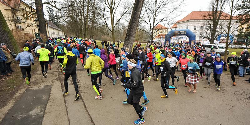 Zimní běh na Blaník /13. 1.