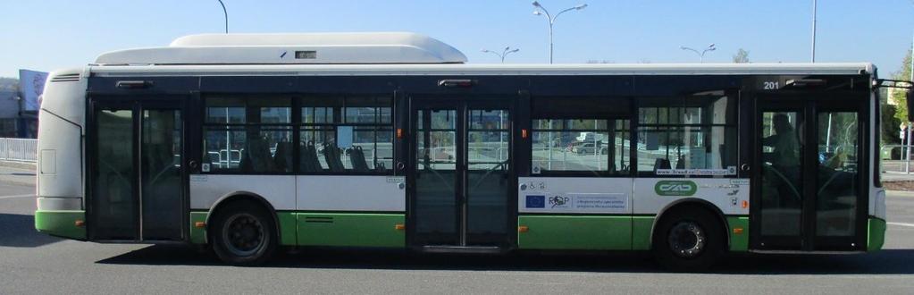 Lze také využít autobus IVECO Citelis 12m s kapacitou 99 cestujících viz obrázek č. 7. z vozového parku ČSAD Havířov a.s. Obrázek 7 IVECO Citelis 12m (autor) Pro provoz na lince mezi 10 hod. a 18 hod.