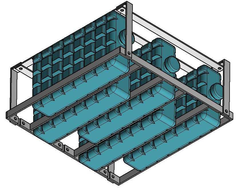 ambient air can negatively affect the time till the temperature stabilize. To fulfil both requirements an aluminium box holder was made.