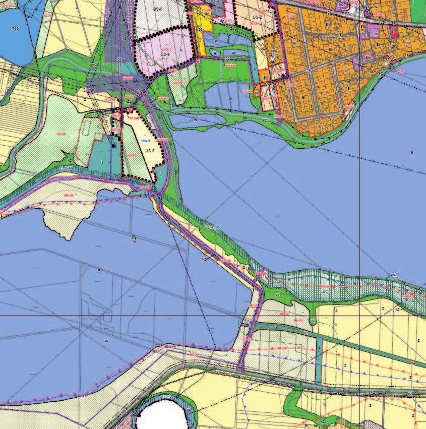 krajinné zeleně (nad kterou je vymezen nadregionální biokoridor) - upraven vyškrtnutím věty na str.