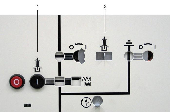 6.2.4 Elektromagnetické blokování Elektromagnetické blokovací magnety mohou být použity k blokování v rámci jednoho i mezi několika poli.