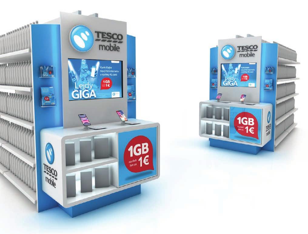 K SLUŽBY TESCO MOBILE ENDCAP Zadavatel: O2 Slov