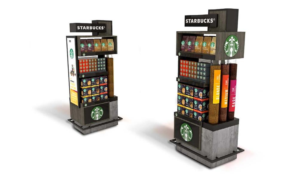 B POTRAVINY ¼ PALETOVÝ STOJAN STARBUCKS Zadavatel: NESTLÉ Česko 