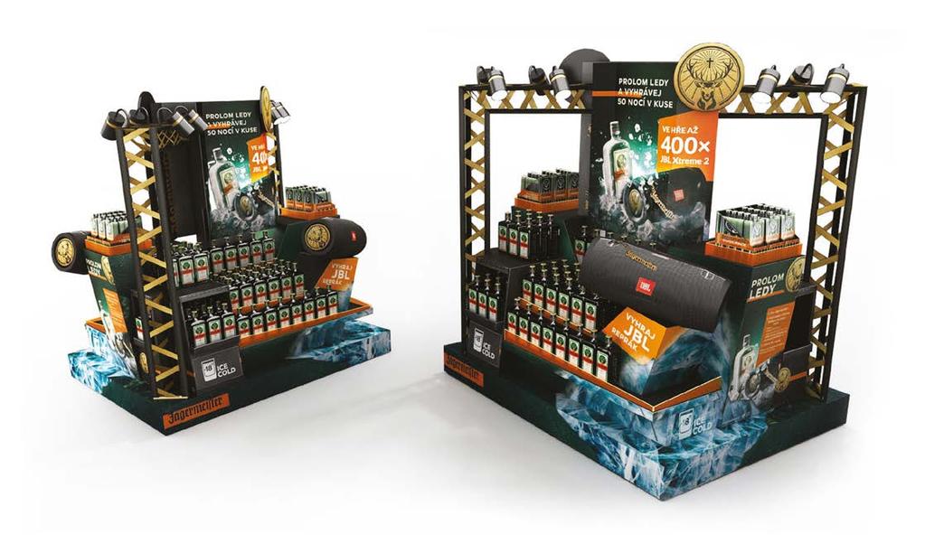 D ALKOHOLICKÉ NÁPOJE, TABÁK PALETOVÝ OSTROV JÄGERMEISTER Zadavatel: Mast-Jaegermeister CZ s.r.o.