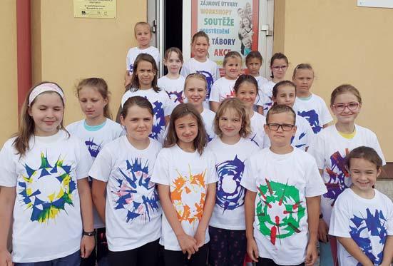 Aby se snížilo riziko přenosu nákazy nemocí covid-19, vypustili jsme letos výlety a exkurze a připravili pro děti program zejména v prostorách Domu dětí a mládeže a na přilehlém hřišti, které bylo v