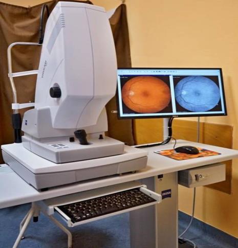 Fundus kamera VISUCAM 524, výrobce Carl Zeiss Meditec, pro ONOO, cena 1 088 577 Kč.