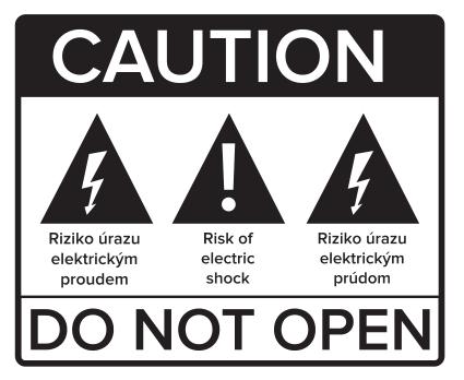 Prvotní instalace Přístroj zapojte dle popisu výše a jako poslední zapojte adaptér do elektrické sítě.