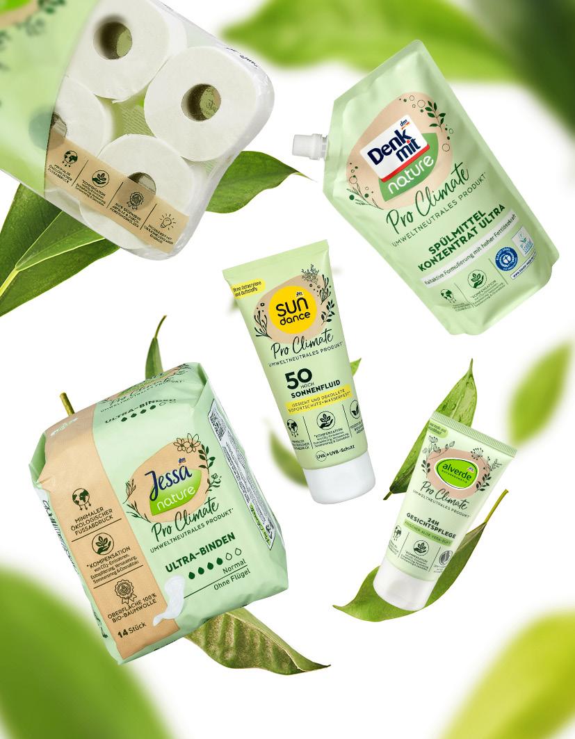 Filadelfie dm představuje produkty neutrální k životnímu prostředí Drogerie dm vyvinula na základě unikátní metody produkty, které nejsou pouze klimaticky neutrální, ale navíc také neutrální k