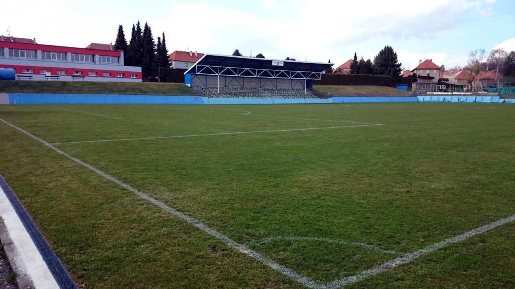 Obrázek 24. Fotbalový stadion TJ Slavoj Pacov.