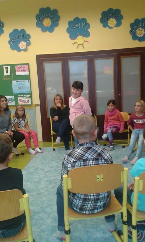 Děti se pomocí zábavných her dozvěděly mnohé o sobě, ale také o svých spolužácích. Velmi zajímavé aktivity byly např.