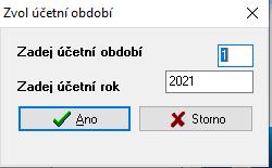 Funkce následně vytvoří účetní doklad do následujícího účetního období, do kterého přenese zaúčtování faktur, které měly účetní období v tomto období, ale do DPH budou vstupovat až období