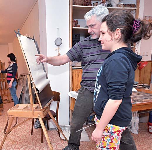 Sdružení Bart, které zastřešuje bohumínské umělce, otevřelo své brány. Poprvé ve své historii uspořádalo»jarní malířský workshop«, kurz kresby a malby pro zapálené amatéry. Na první lekci 4.