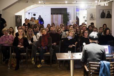 února 2017 v Galerii Lucerna, se s posluchači o své zkušenosti s budováním pracovní kariéry a zejména tématem jejího výzkumu podělila Kateřina Lišková