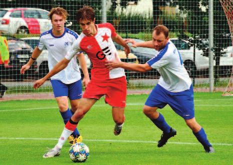 B třídy zdolala Slavia B Opočno jednoznačně 5:1.