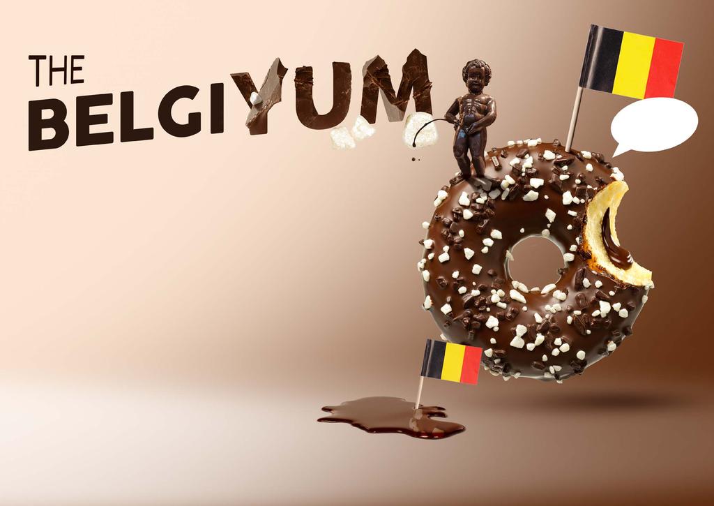DONT PREMIM NÁPLŇ Z BELGICKÉ ČOKOLÁDY v belgii umí nejenom pivo! Ceho je v belgickém království nejvíc? Delikátní cokolády! THE BELGIYM Oooobří donut z minizemě!