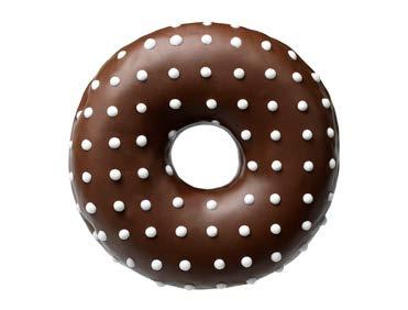 ZÁKLADNÍ DONTY PŘEHLEDNĚ ZÁKLADNÍ MINIDONTY PŘEHLEDNĚ CRSHED CANDY WHITE BÍLÝ DONT S DRCENÝMI BONBONKY Bílá poleva a kousky drcených bonbonů.
