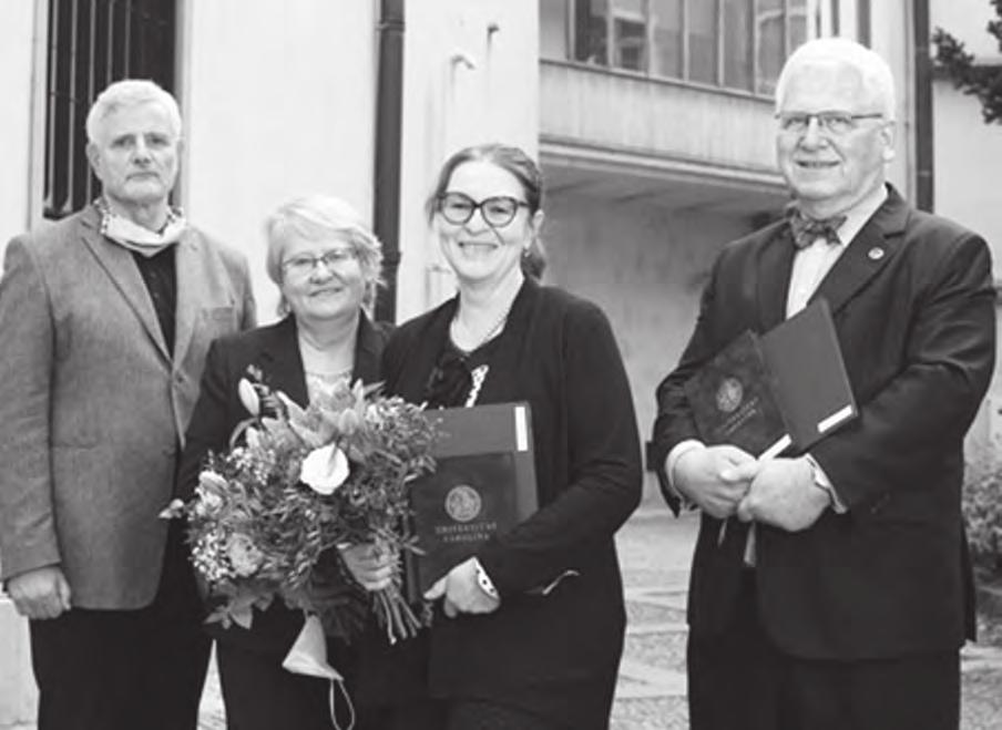 Stříbrna medaile pro dr. Marxe Na posledním zasedání loňského roku Vědecká rada ocenila významné osobnosti Univerzity Karlovy.