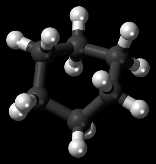 Cykloalkany mají