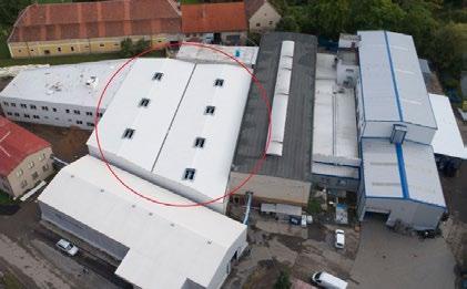 rozvoji našeho okolí a firmy. Výstavba nové haly v Ronově nad Doubravou Dne 6. 1.