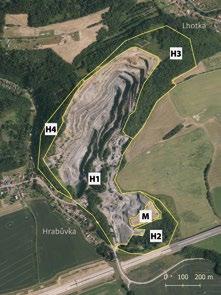 Horninové podloží je tvořeno paleozoickými flyšovými sedimenty, na geologické skladbě se podílejí prachovce, břidlice, slepence a zejména pískovce (moravská droba), které představují v obou