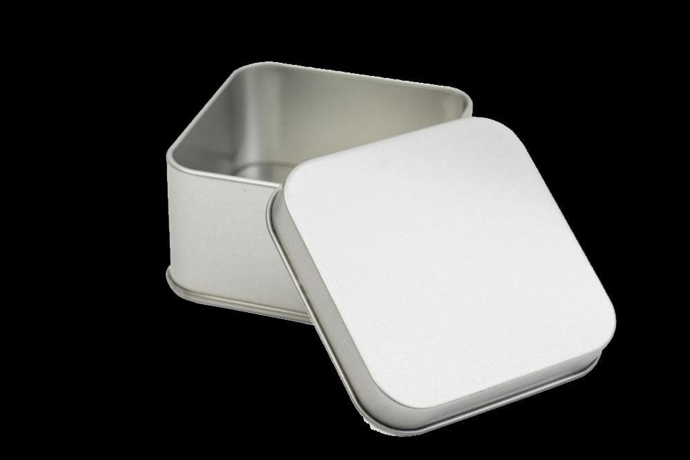 KRABIČKA PLECHOVÁ 70 x 70 x 35 mm Kód KK 01 Pocínovaný plech Krabice s víkem
