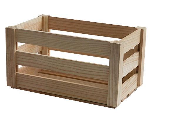 BEDÝNKA DŘEVĚNÁ 235 x 150 x 125 mm Kód KD 07 Borovicové